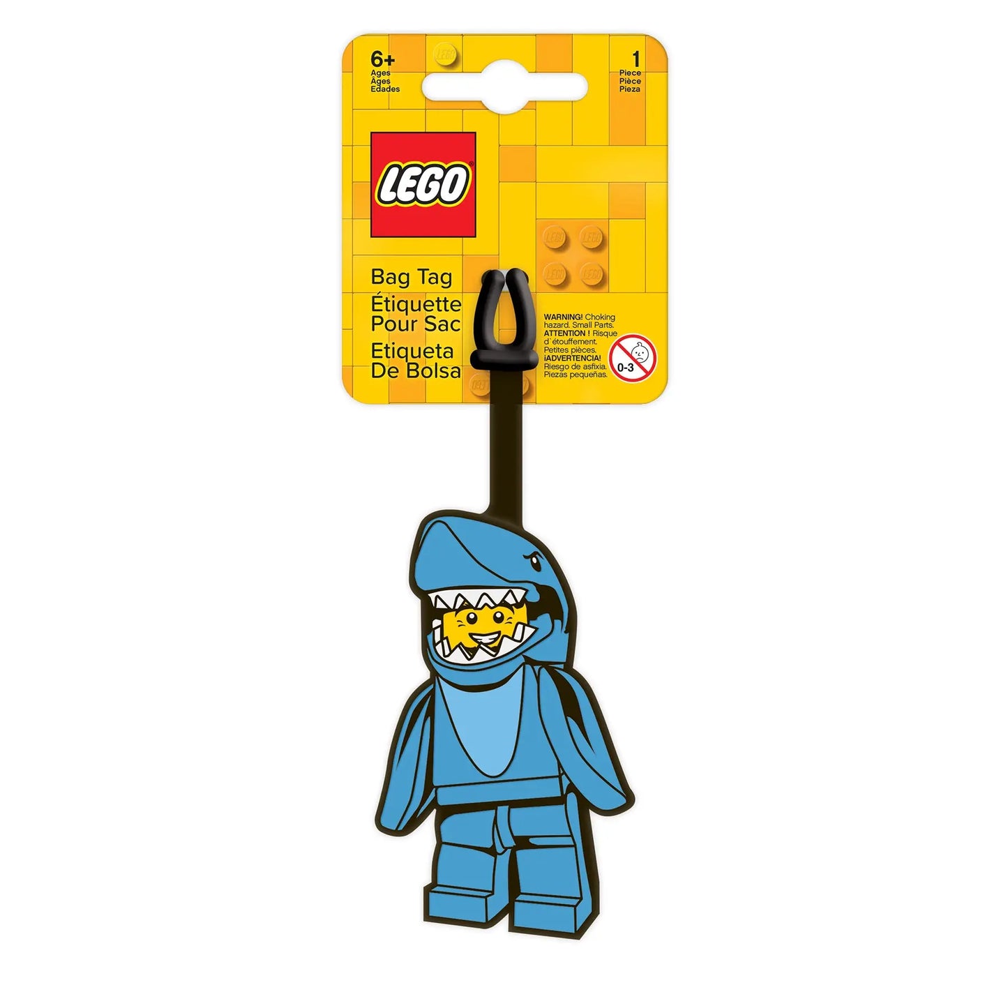 LEGO Minifigures Bag Tag - Shark Suit Guy (52540) IQ Hong Kong, Ltd.