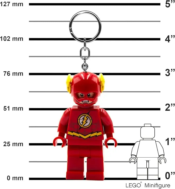 LEGO DC Super Heroes Keychain Light - The Flash (KE65H) IQ Hong Kong, Ltd.