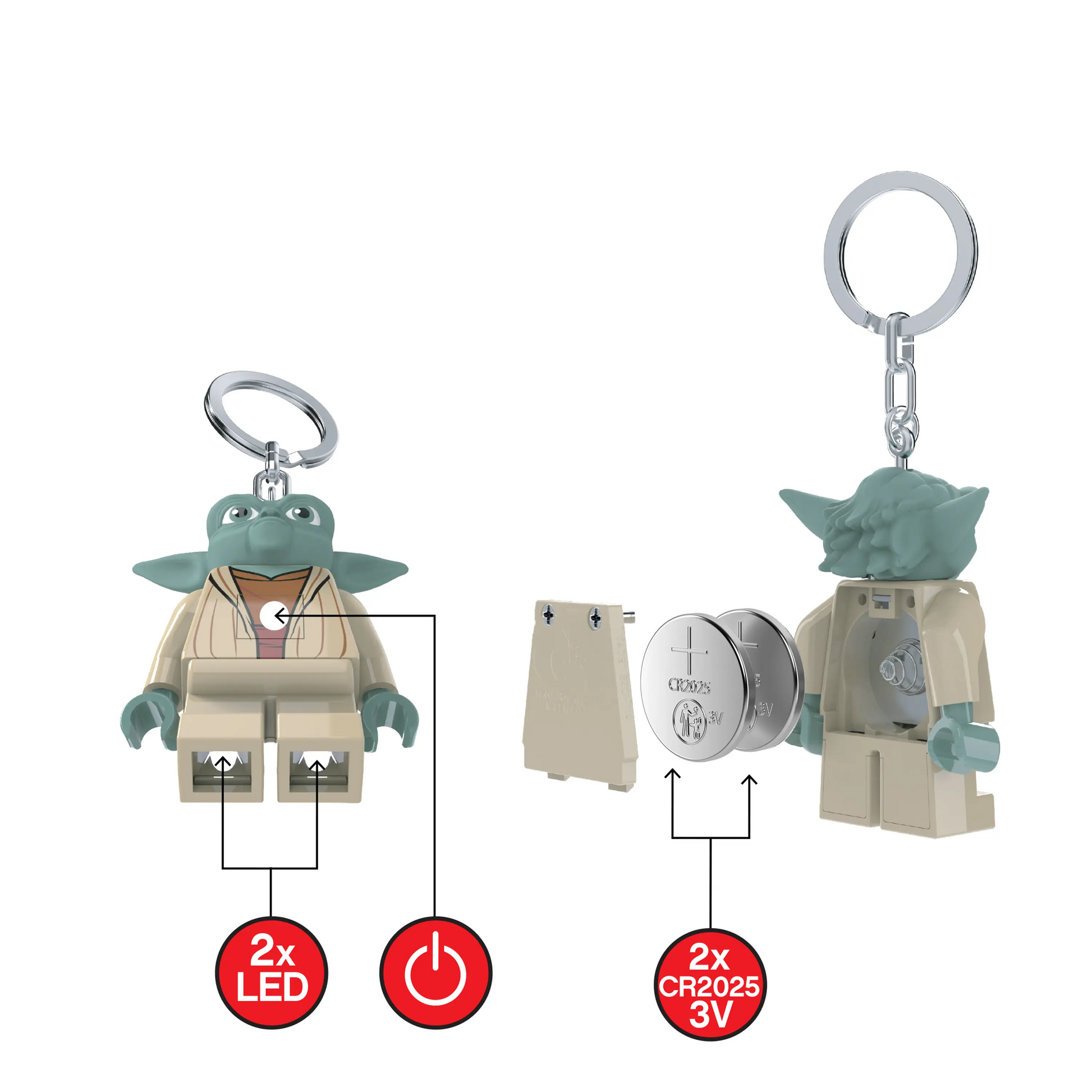 LEGO Star Wars Key Light - Yoda (KE11H) IQ Hong Kong, Ltd.