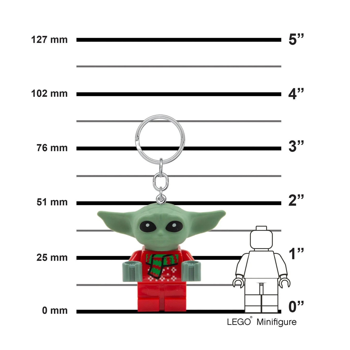 LEGO Star Wars The Mandalorian Key Light - Grogu Holiday Sweater (KE208H) IQ Hong Kong, Ltd.