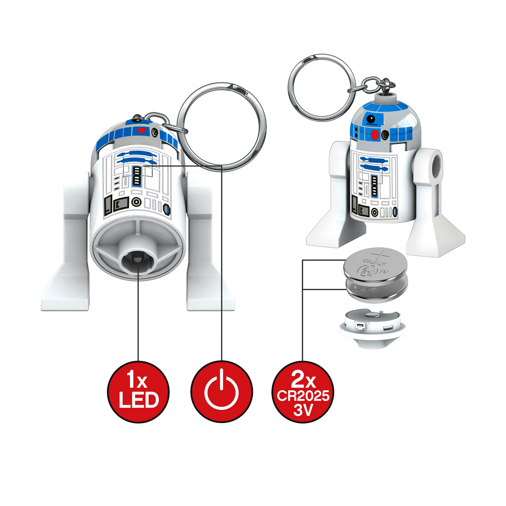 LEGO Star Wars Key Light - R2-D2 (KE21H) IQ Hong Kong, Ltd.