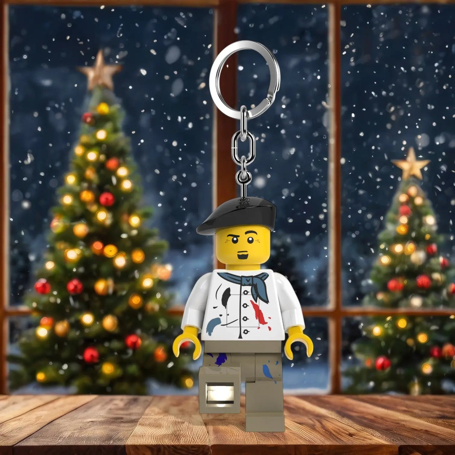 LEGO Minifigures Keychain Light - Artist (KE216H) IQ Hong Kong, Ltd.