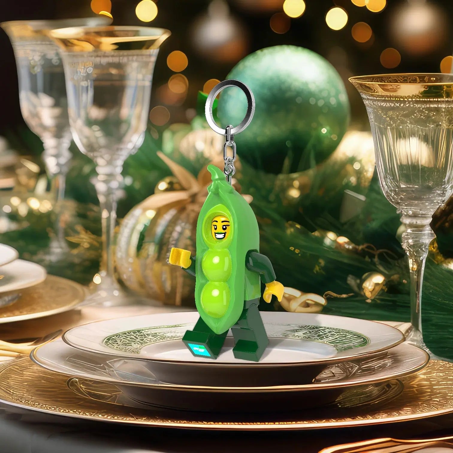LEGO Minifigures Large Keychain Light - Peapod Girl (KE241H) IQ Hong Kong, Ltd.