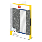LEGO Stationery Journal with Building Band  - Grey