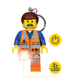 LEGO Movie 2 Emmet 175% Scale Minifigure LED Keychain Light