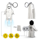LEGO Classic Ghost 175% Scale Minifigure LED Keychain Light