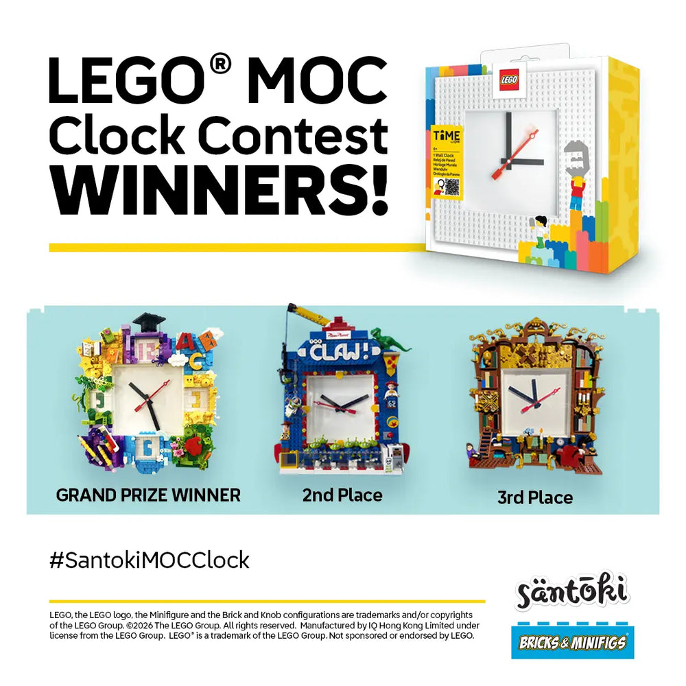 LEGO® MOC Clock Contest Winners