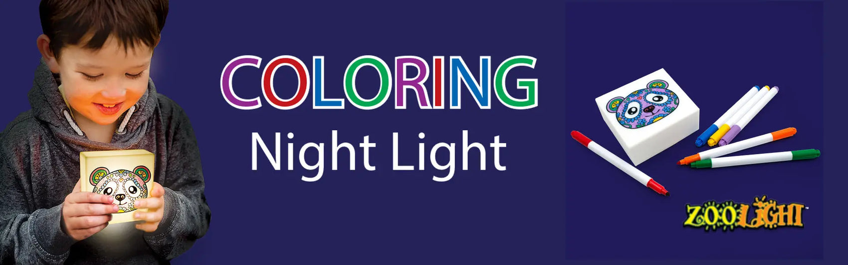 Zoolight™ DIY Coloring Night Light