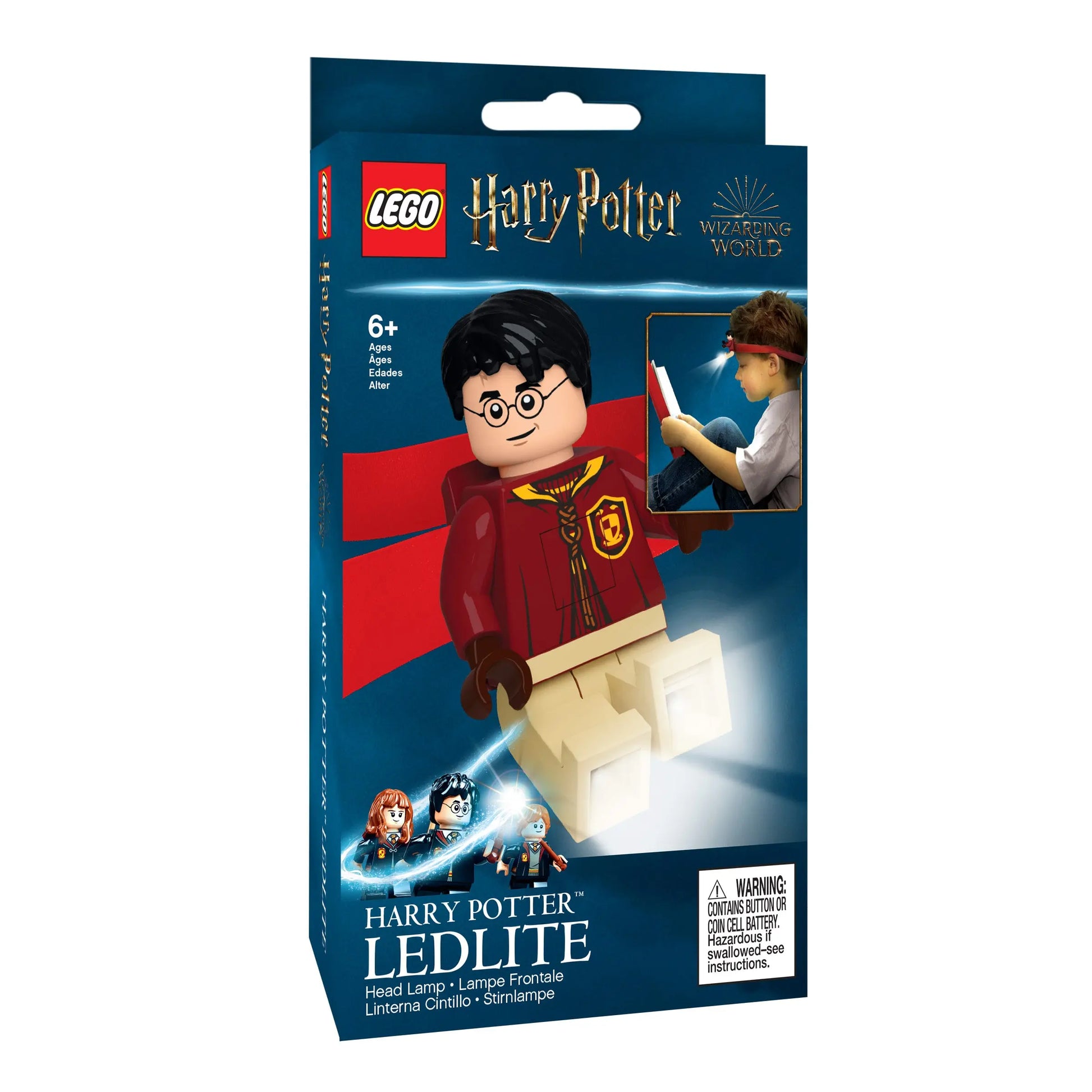 LEGO Harry Potter Head Lamp - Harry Potter - 3 Inch Tall Figure (HE33) IQ Hong Kong, Ltd.