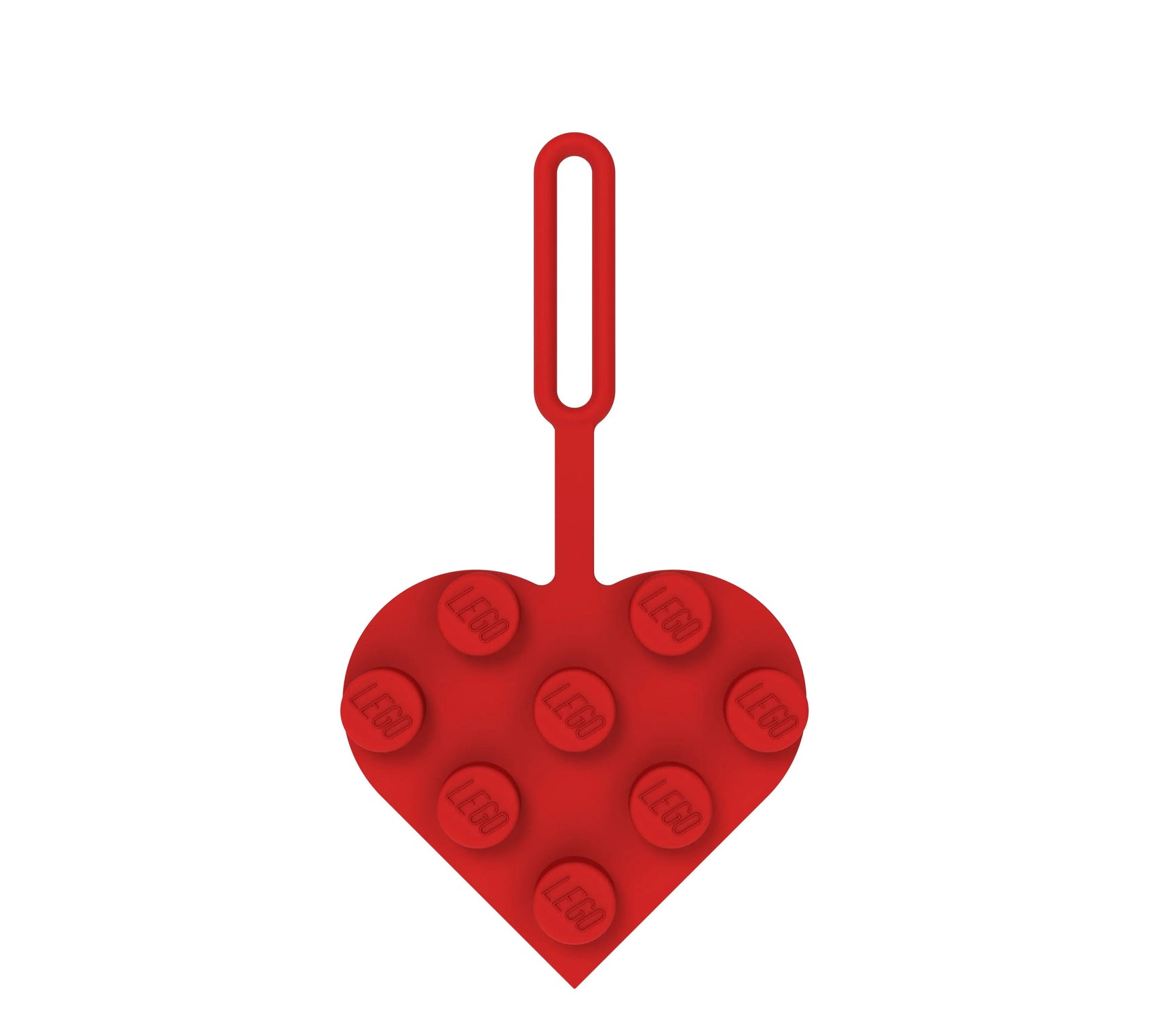 LEGO® Bag Tag 3x3 Heart - Red (53658)