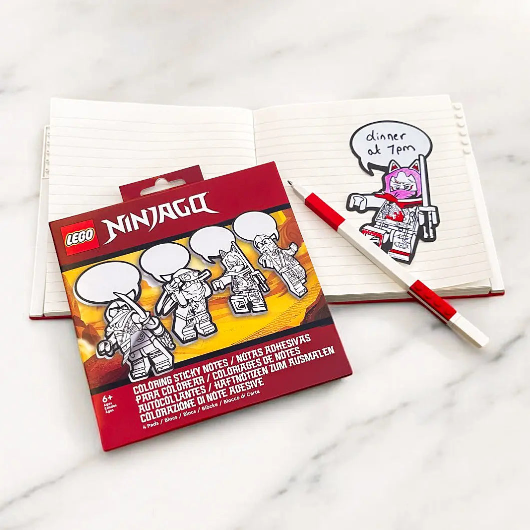 LEGO NINJAGO Coloring Sticky Notes - Dragons Rising (53457) IQ Hong Kong, Ltd.