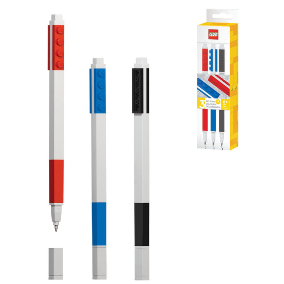 LEGO Stationery Gel Pen - 3 Pack (51513)