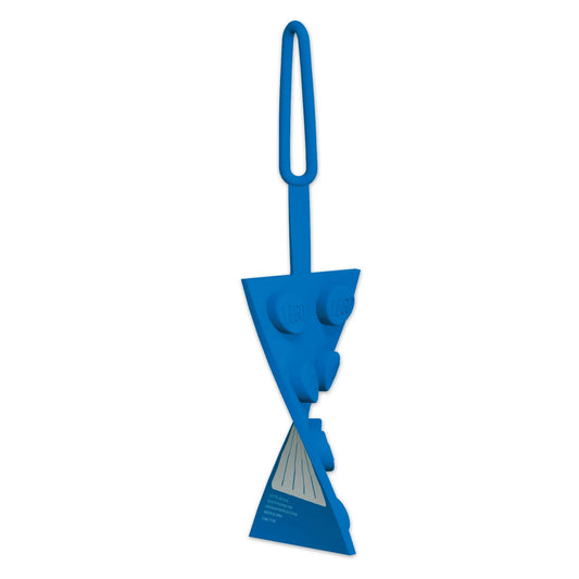 LEGO Silicone Bag Tag - 2x4 Blue (52001) IQ Hong Kong, Ltd.