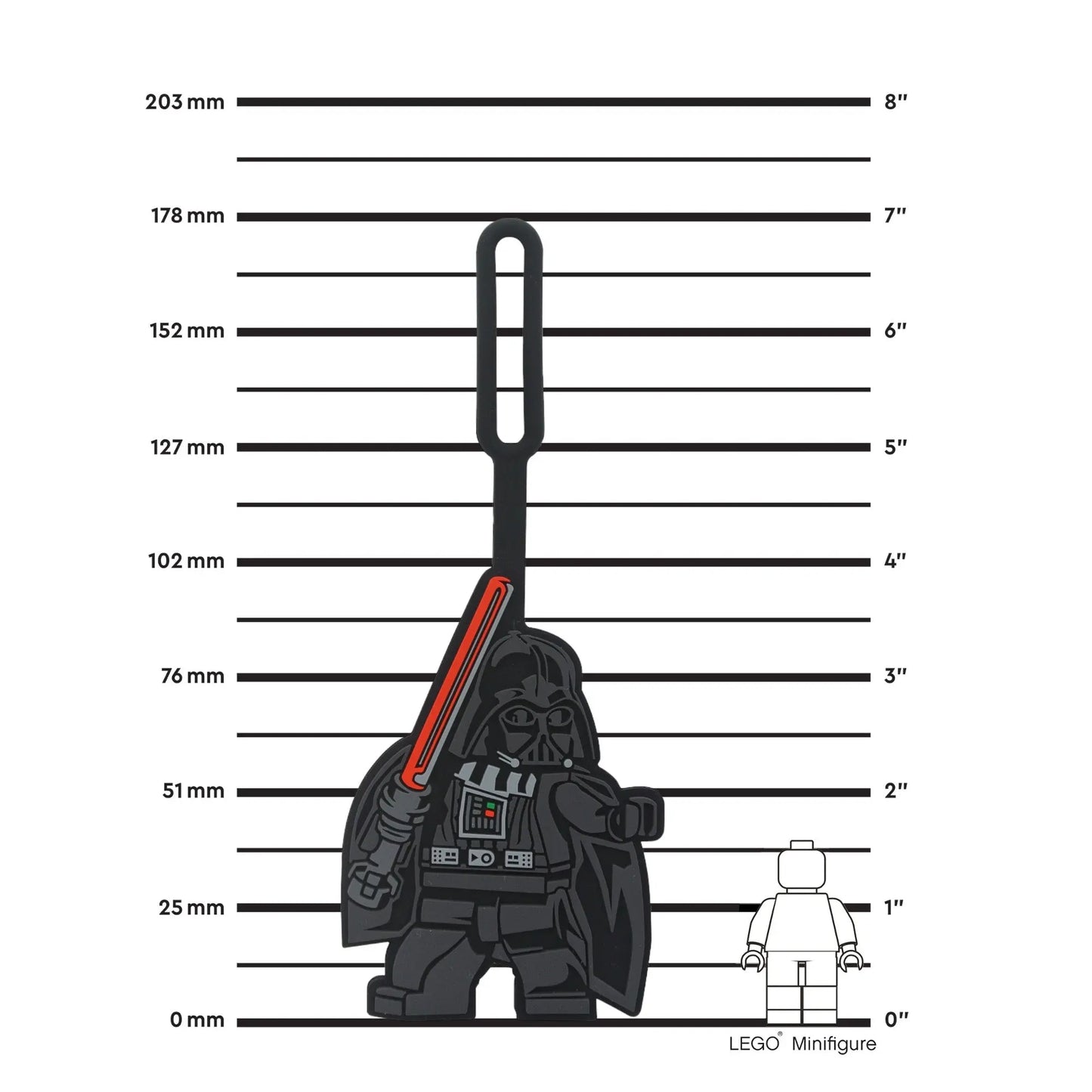 LEGO Star Wars Bag Tag - Darth Vader (52233) IQ Hong Kong, Ltd.