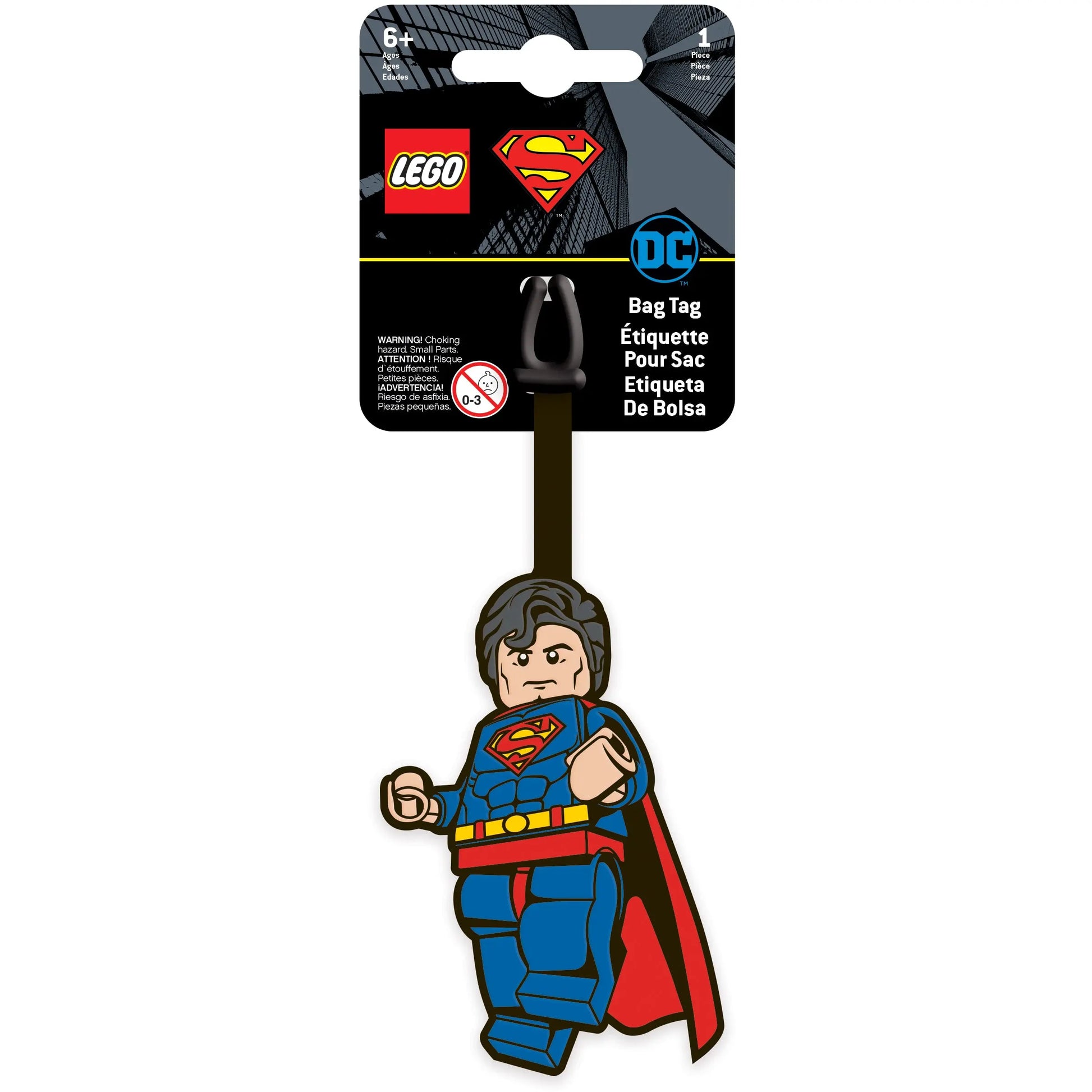 LEGO DC Bag Tag - Superman (52506) IQ Hong Kong, Ltd.