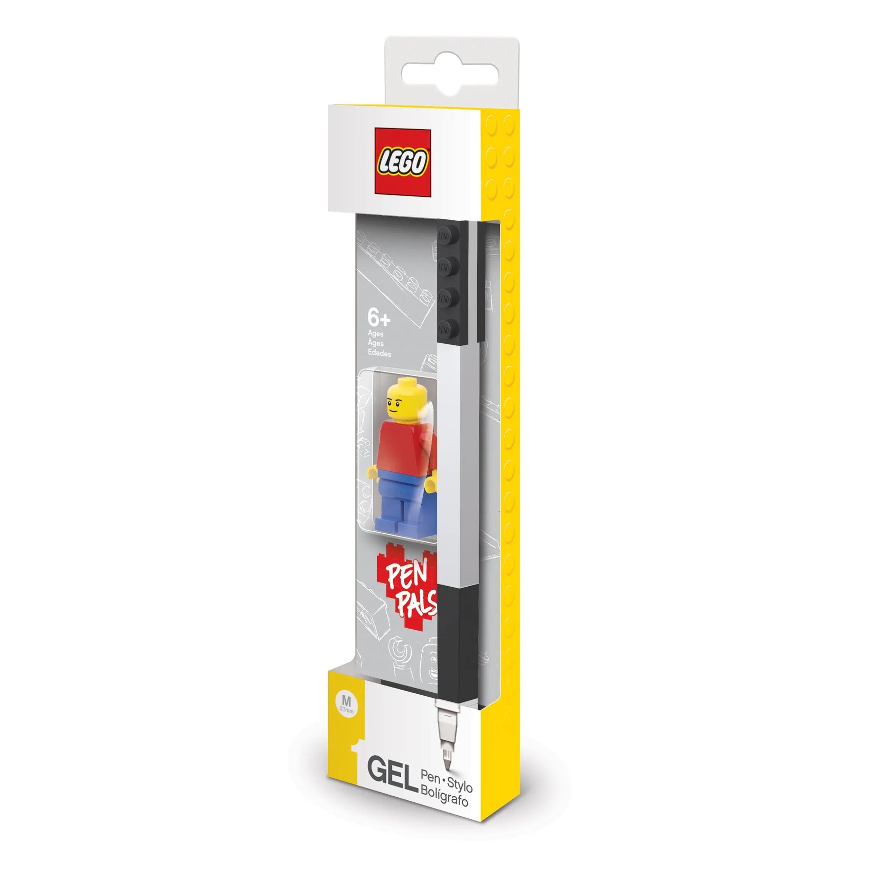 LEGO Pen Pal Gel Pen with Minifigure - Black (52601) IQ Hong Kong, Ltd.