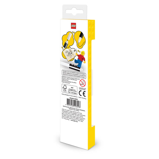 LEGO Pen Pal Gel Pen with Minifigure - Red (52602) IQ Hong Kong, Ltd.