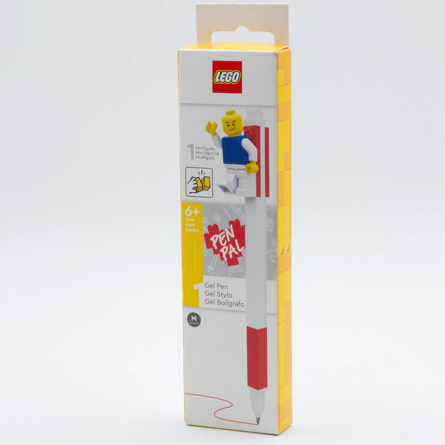 LEGO Pen Pal Gel Pen with Minifigure - Red (52602)