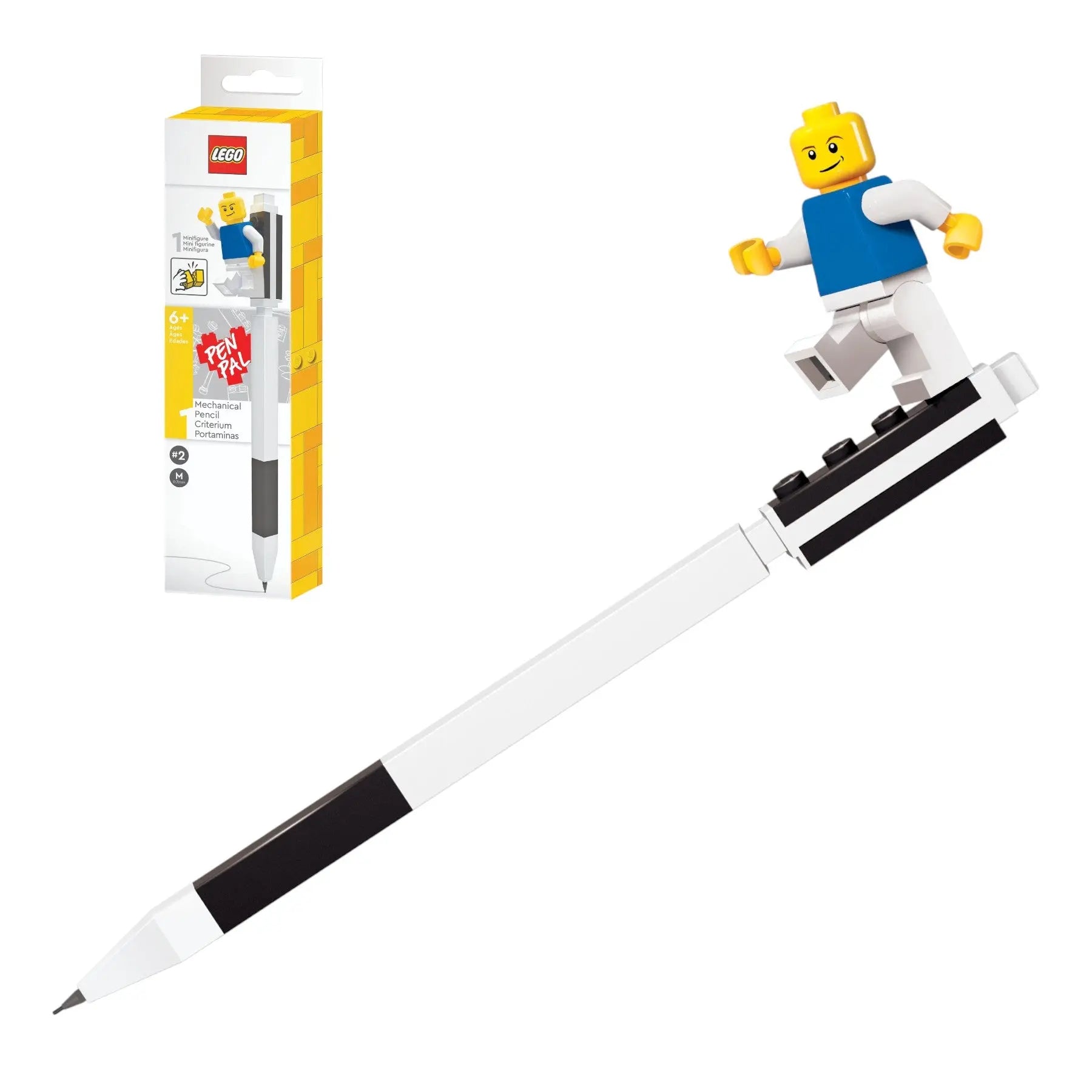 LEGO Stationery Mechanical Pencil with Minifigure Set (52603) IQ Hong Kong, Ltd.