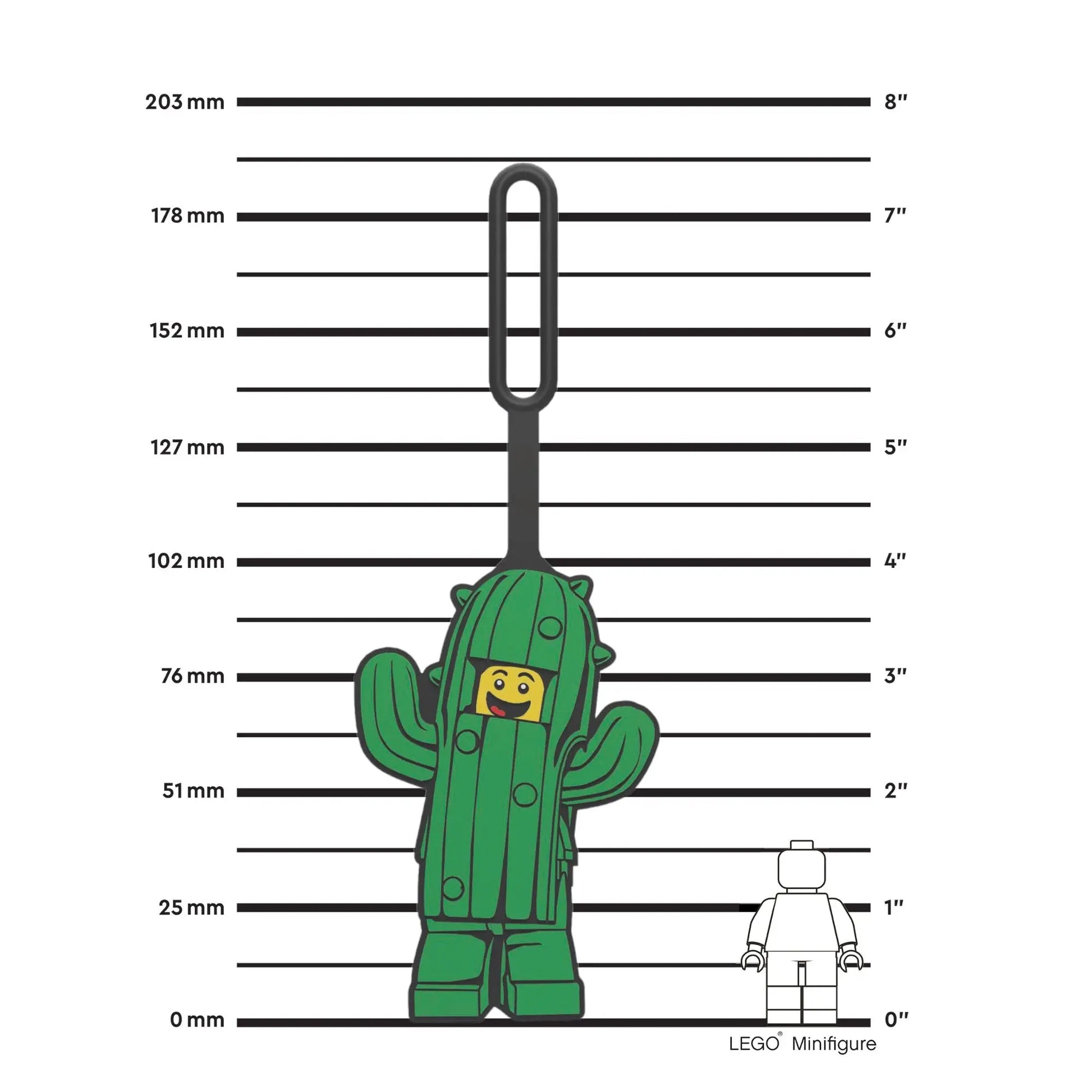 LEGO Minifigures Bag Tag - Cactus Boy (52851) IQ Hong Kong, Ltd.