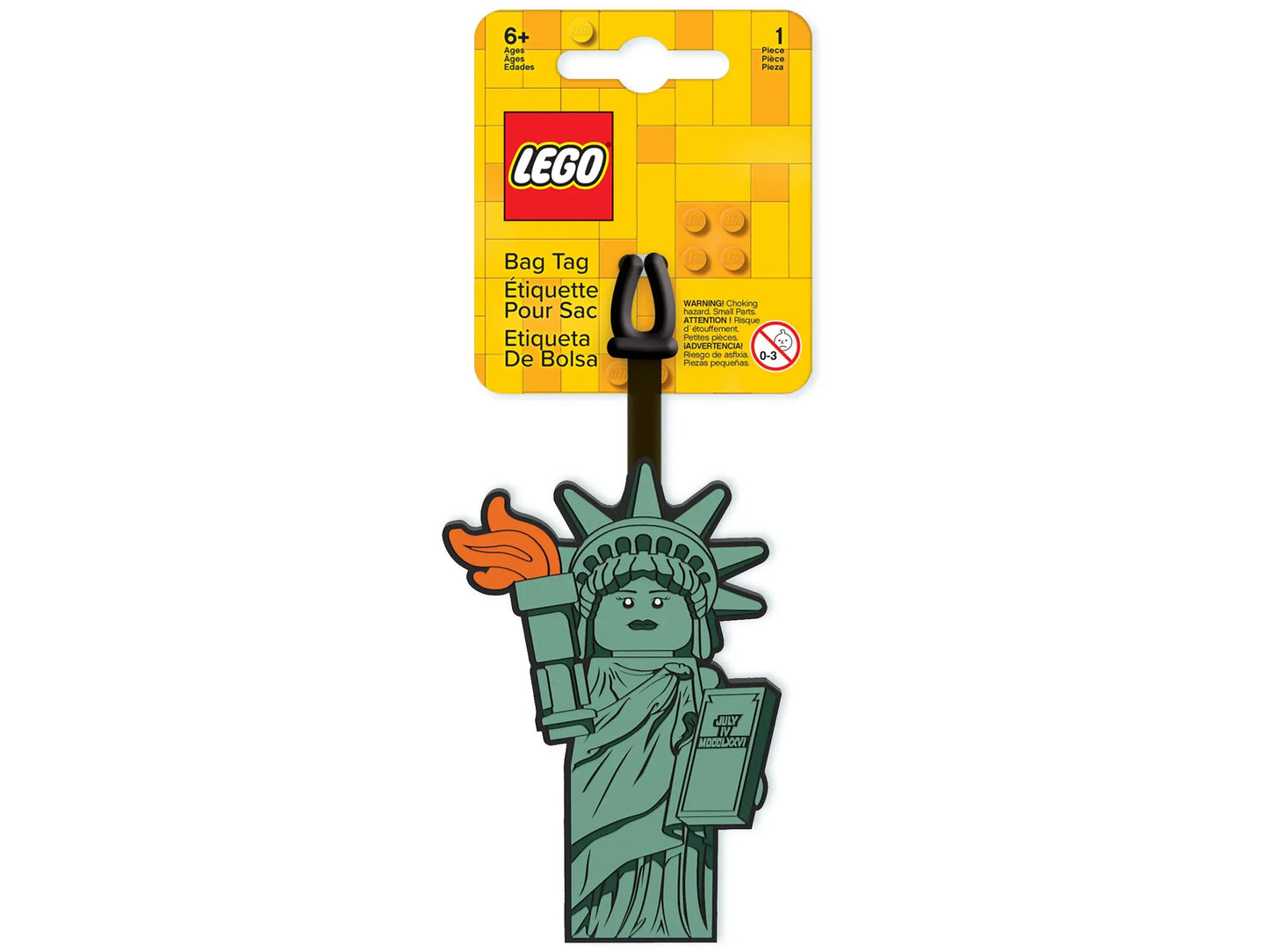 LEGO Minifigures Bag Tag - Statue of Liberty (52855) IQ Hong Kong, Ltd.