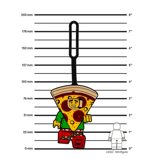 LEGO Minifigures Bag Tag - Pizza Costume Guy (52935) IQ Hong Kong, Ltd.