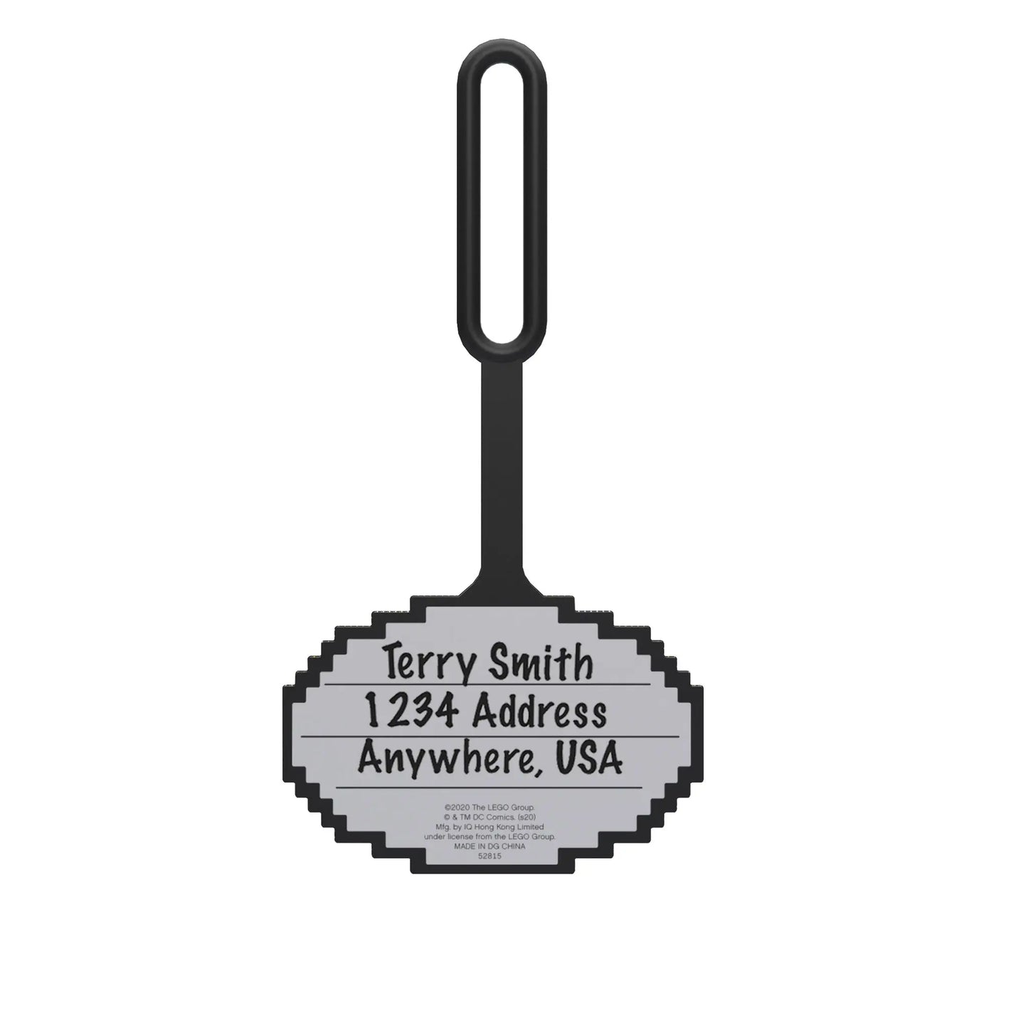 LEGO DC Bag Tag - Batman Logo (52815) IQ Hong Kong, Ltd.
