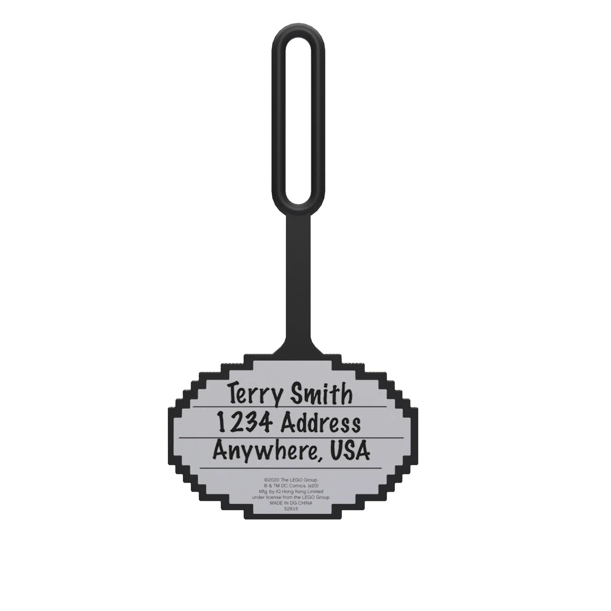 LEGO DC Bag Tag - Batman Logo (52815) IQ Hong Kong, Ltd.
