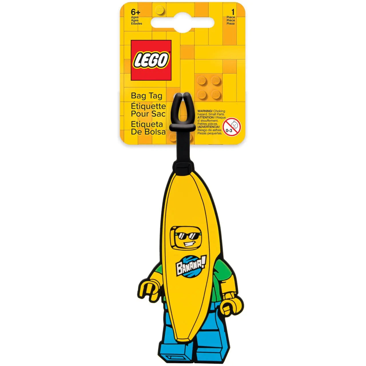 LEGO Minifigures Bag Tag - Banana Guy (53057) IQ Hong Kong, Ltd.