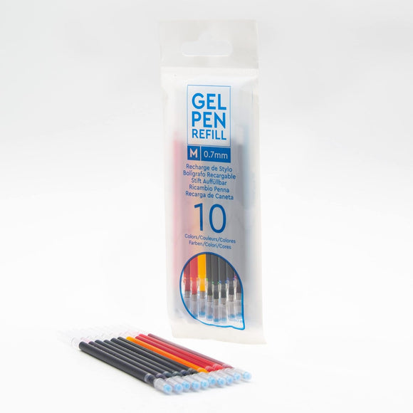 IQ Gel Pen Refills - 10 Pack, Compatible with LEGO Gel Pens (53089)