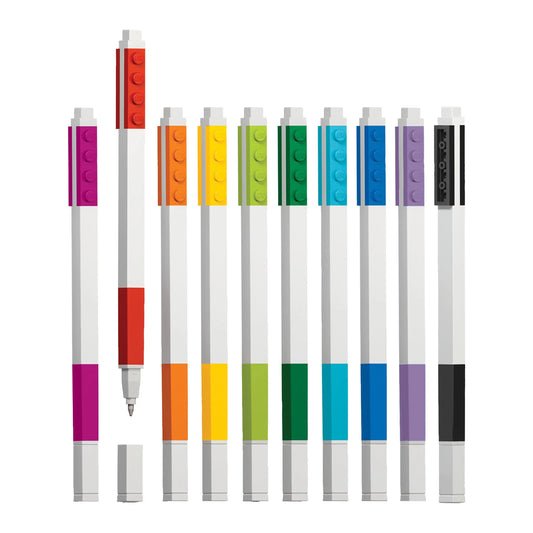 LEGO Gel Pens - 10 Pack (53100) IQ Hong Kong, Ltd.