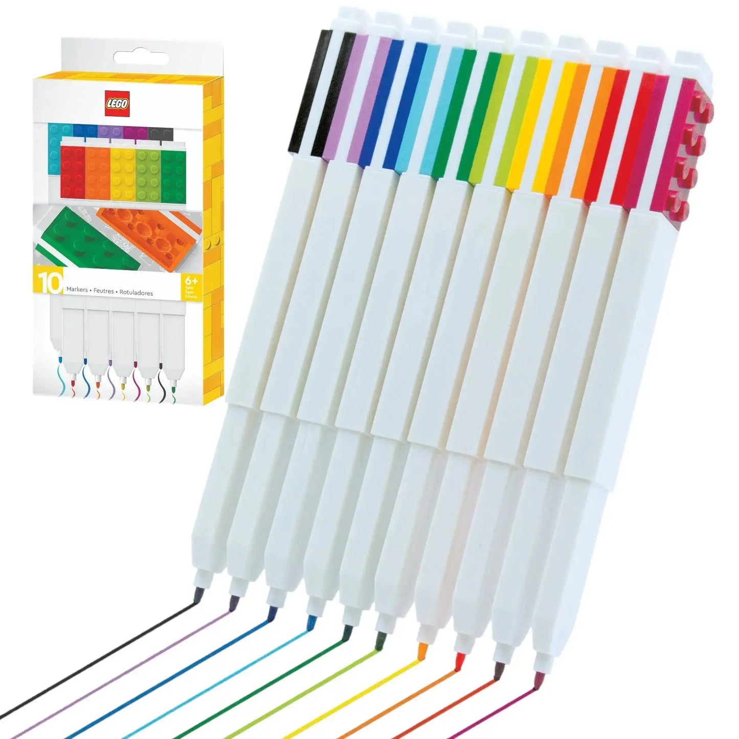 LEGO Markers - 10 Pack (53101) IQ Hong Kong, Ltd.