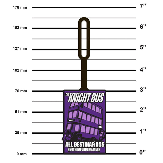 LEGO Harry Potter Silicone Bag Tag - The Knight Bus (53256) IQ Hong Kong, Ltd.
