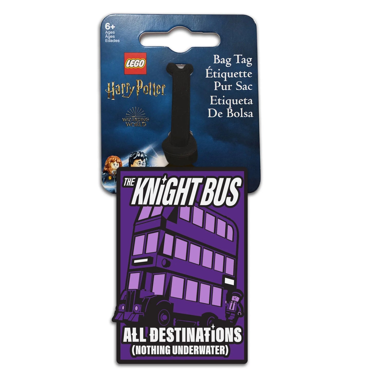 LEGO Harry Potter Silicone Bag Tag - The Knight Bus (53256) IQ Hong Kong, Ltd.