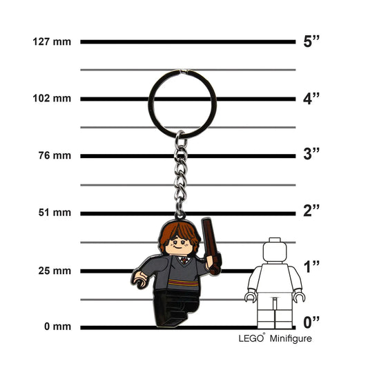 LEGO Harry Potter Enamel Keychain - Ronald Weasley (53275) IQ Hong Kong, Ltd.