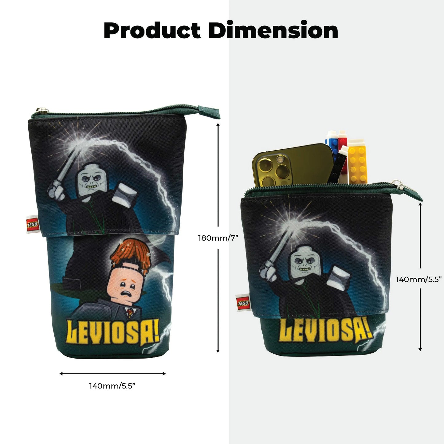 LEGO Harry Potter Pop Up Pencil Case - Voldemort (53288) IQ Hong Kong, Ltd.