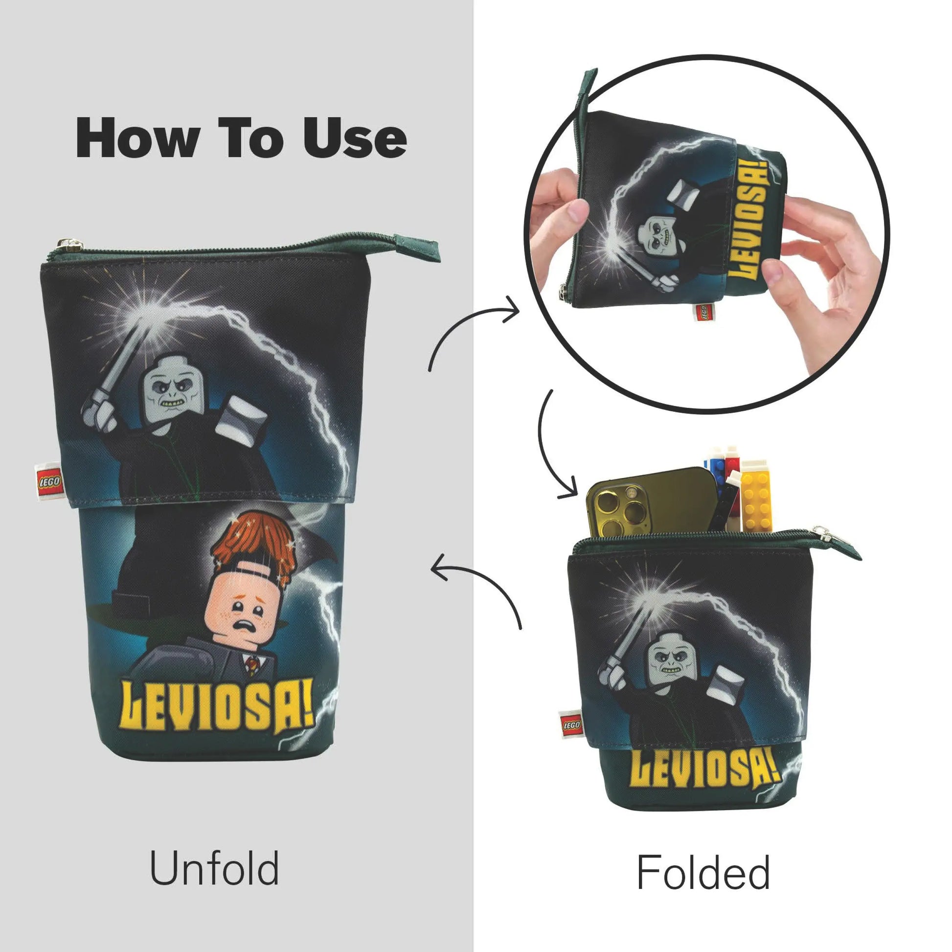 LEGO Harry Potter Pop Up Pencil Case - Voldemort (53288) IQ Hong Kong, Ltd.