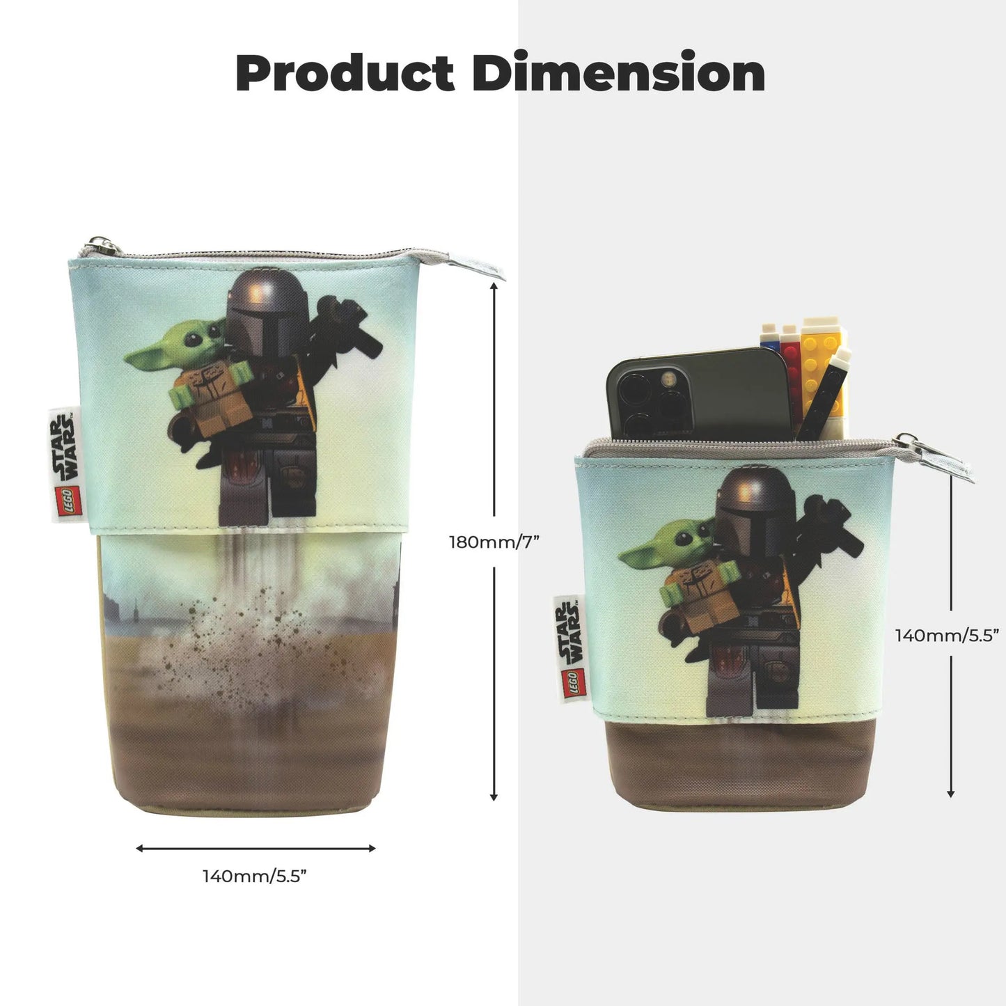LEGO Star Wars The Mandalorian Season 3 Pop Up Pencil Case - Jet Pack (53320) IQ Hong Kong, Ltd.