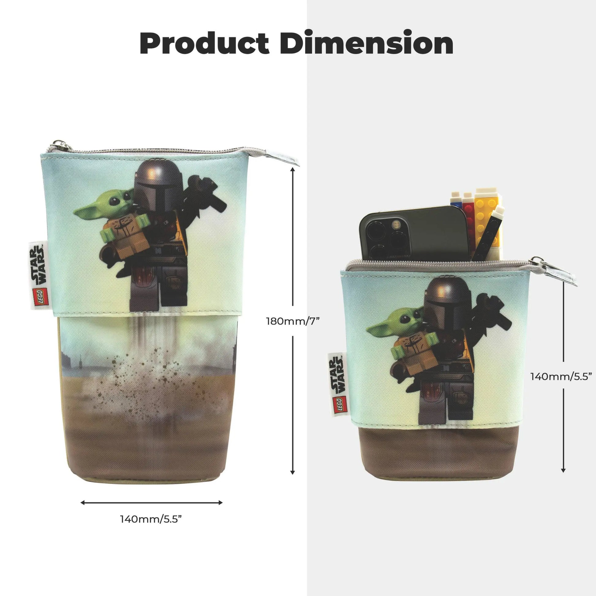 LEGO Star Wars The Mandalorian Season 3 Pop Up Pencil Case - Jet Pack (53320) IQ Hong Kong, Ltd.