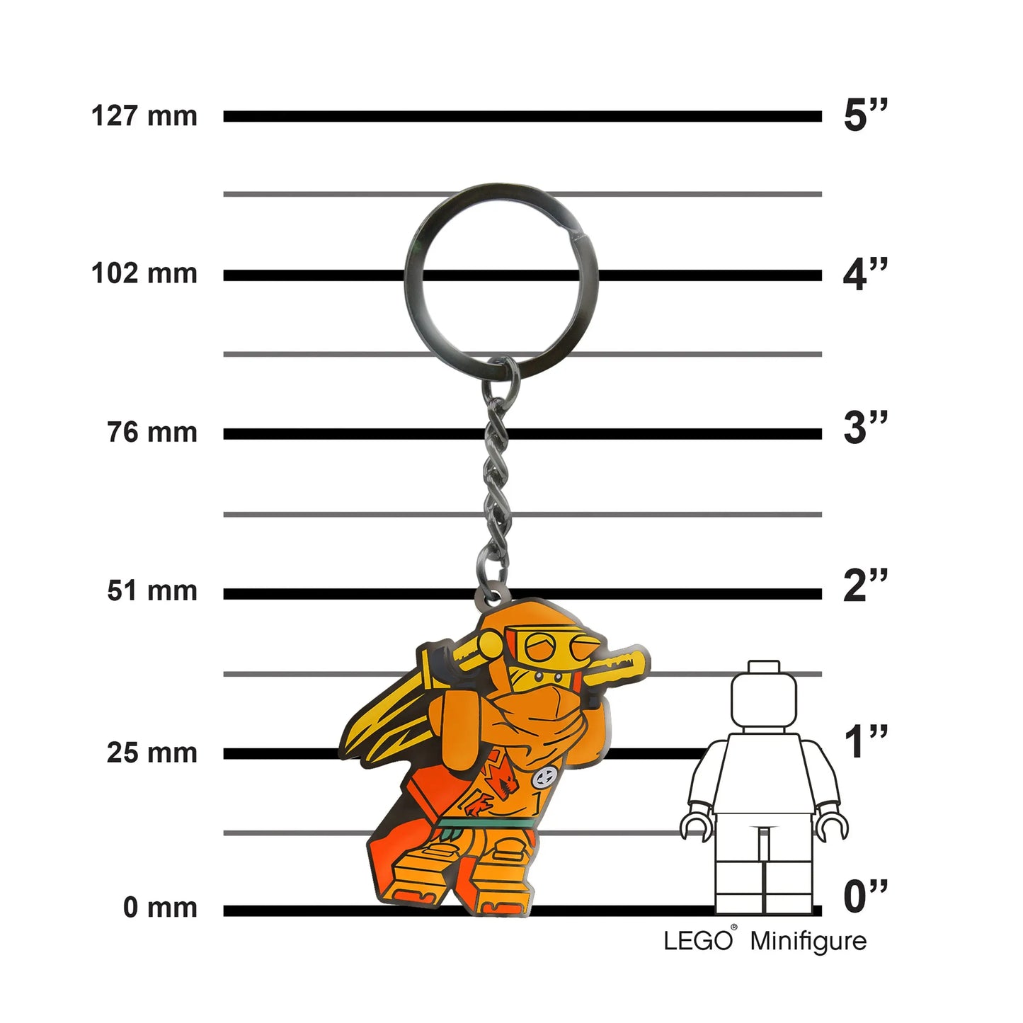 LEGO NINJAGO Enamel Keychain - Arin (53336) IQ Hong Kong, Ltd.