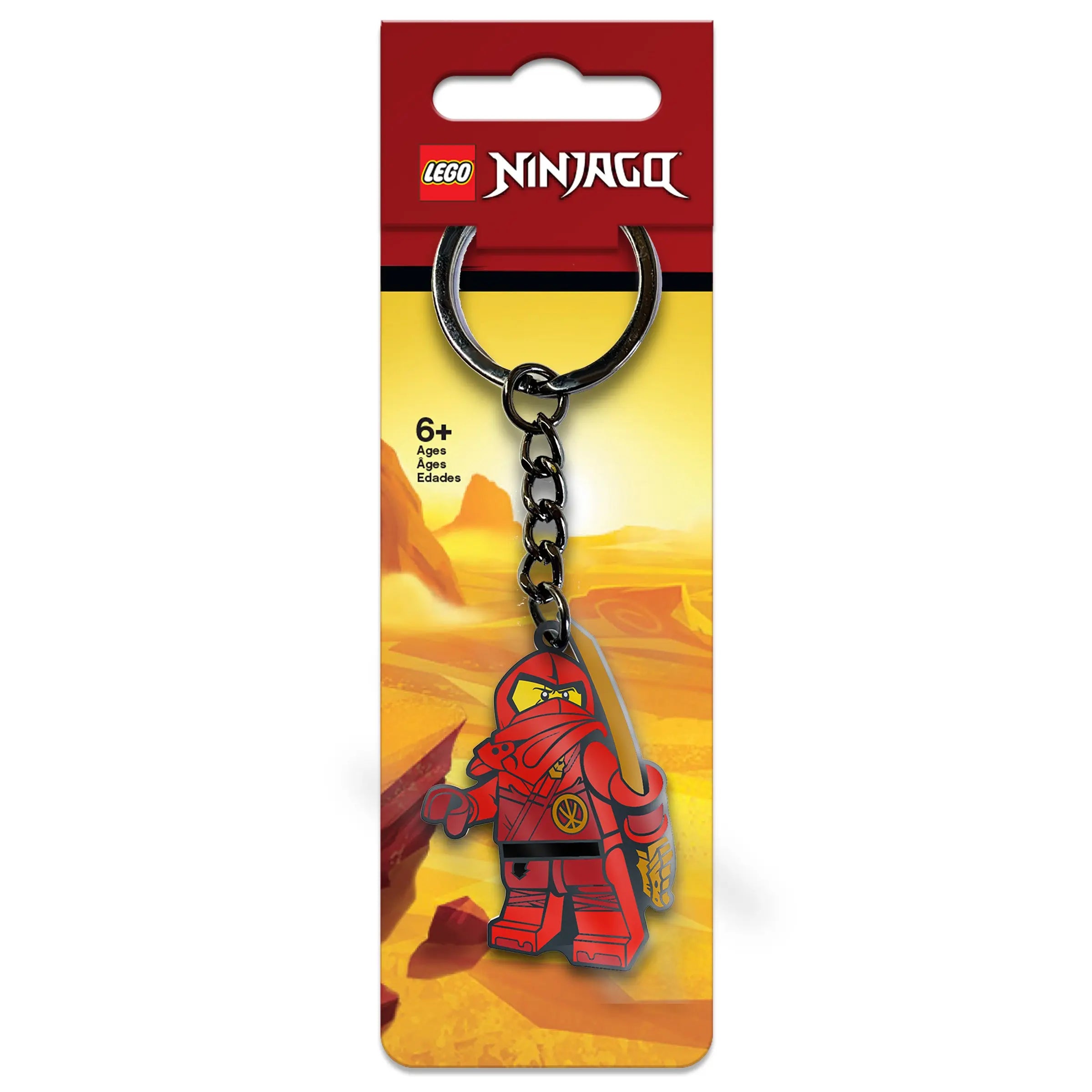 LEGO NINJAGO Enamel Keychain - Kai (53337) | Santoki