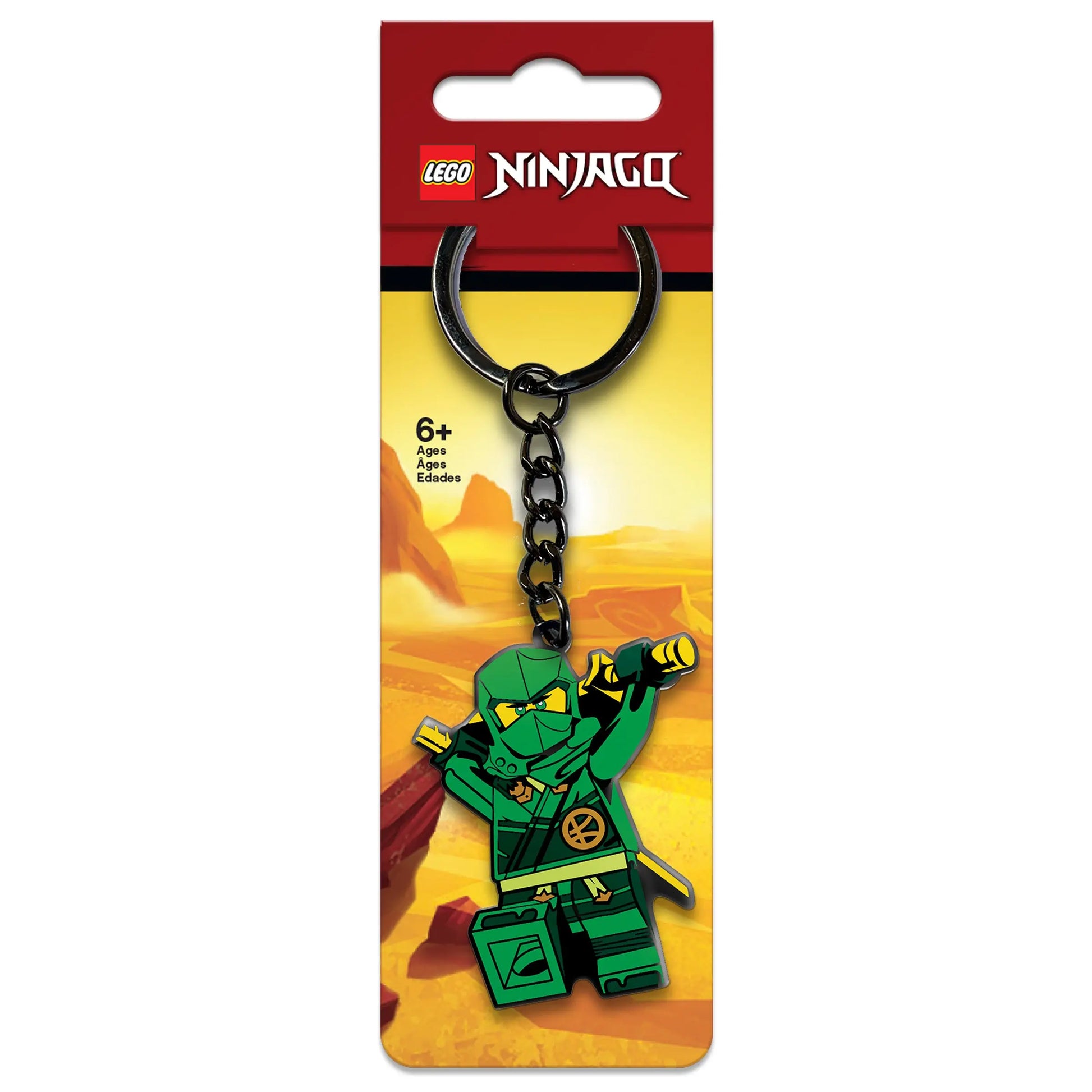 LEGO NINJAGO Enamel Keychain -  Lloyd (53338) IQ Hong Kong, Ltd.