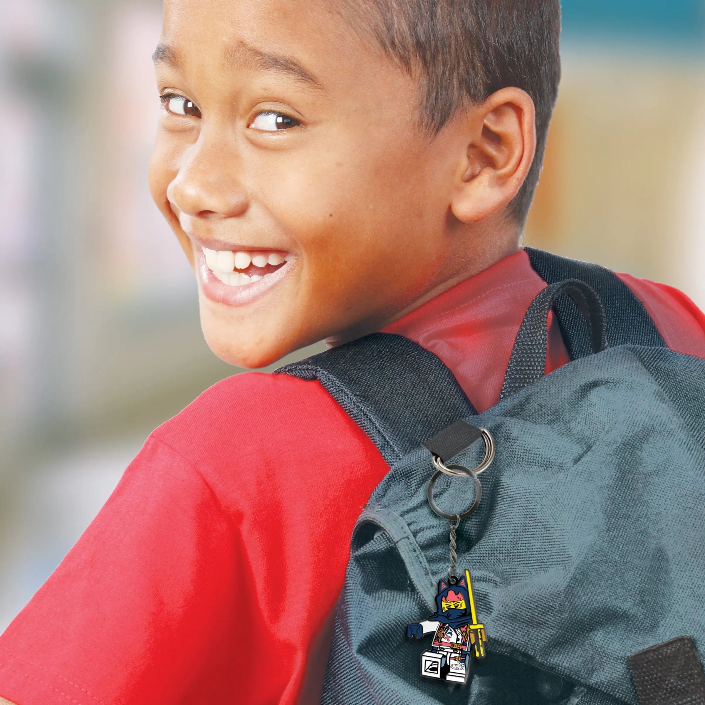 LEGO NINJAGO Enamel Keychain - Sora (53340) | Santoki