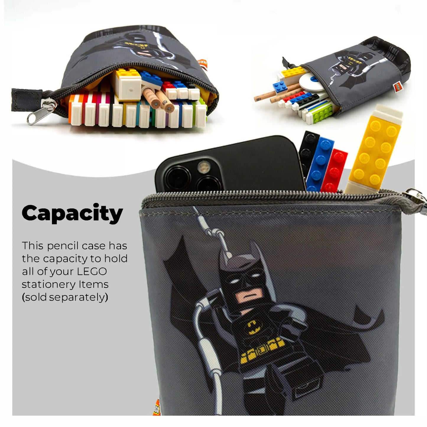 LEGO DC Pop Up Pencil Case - Batman (53368) IQ Hong Kong, Ltd.