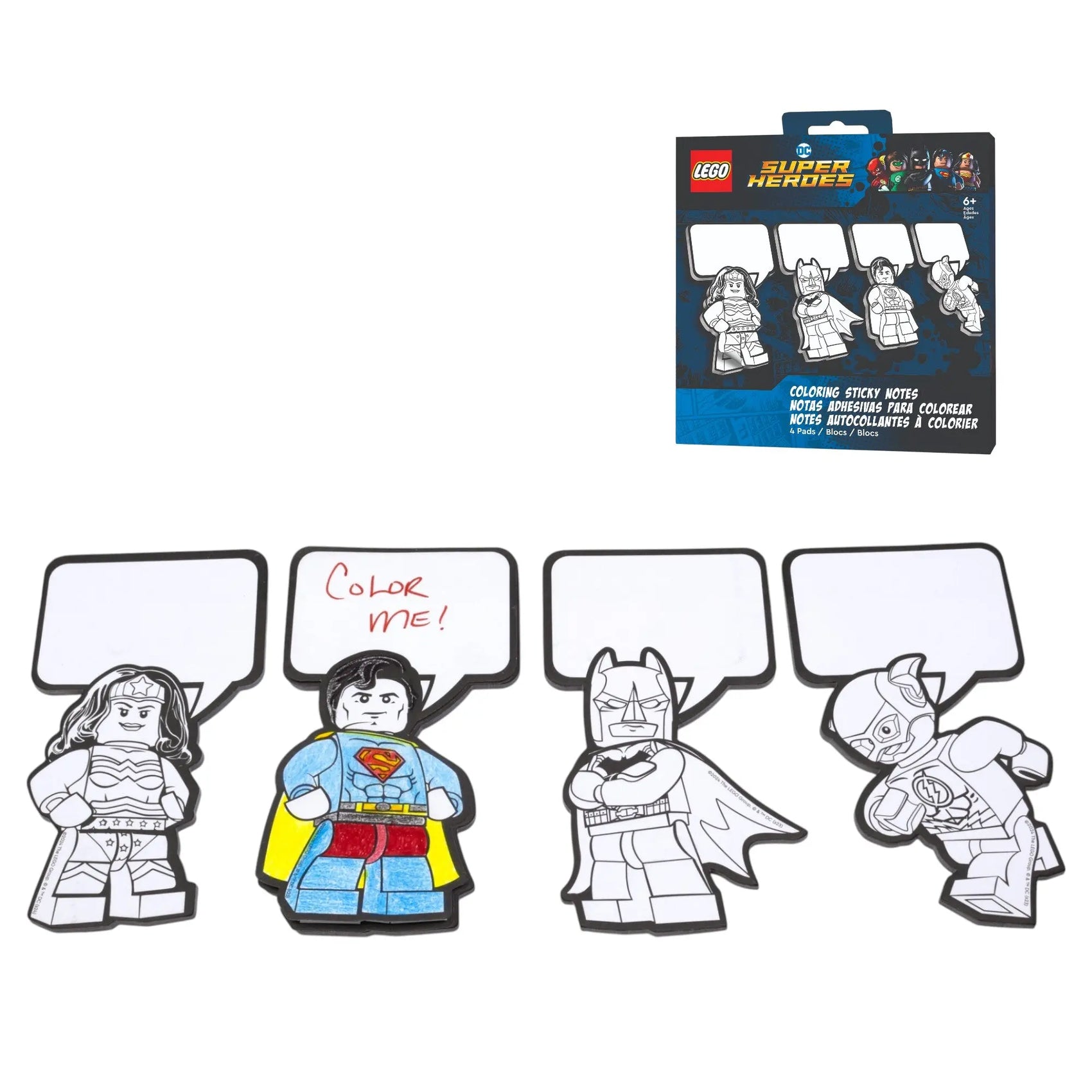 LEGO DC Coloring Sticky Notes - Batman (53478) IQ Hong Kong, Ltd.