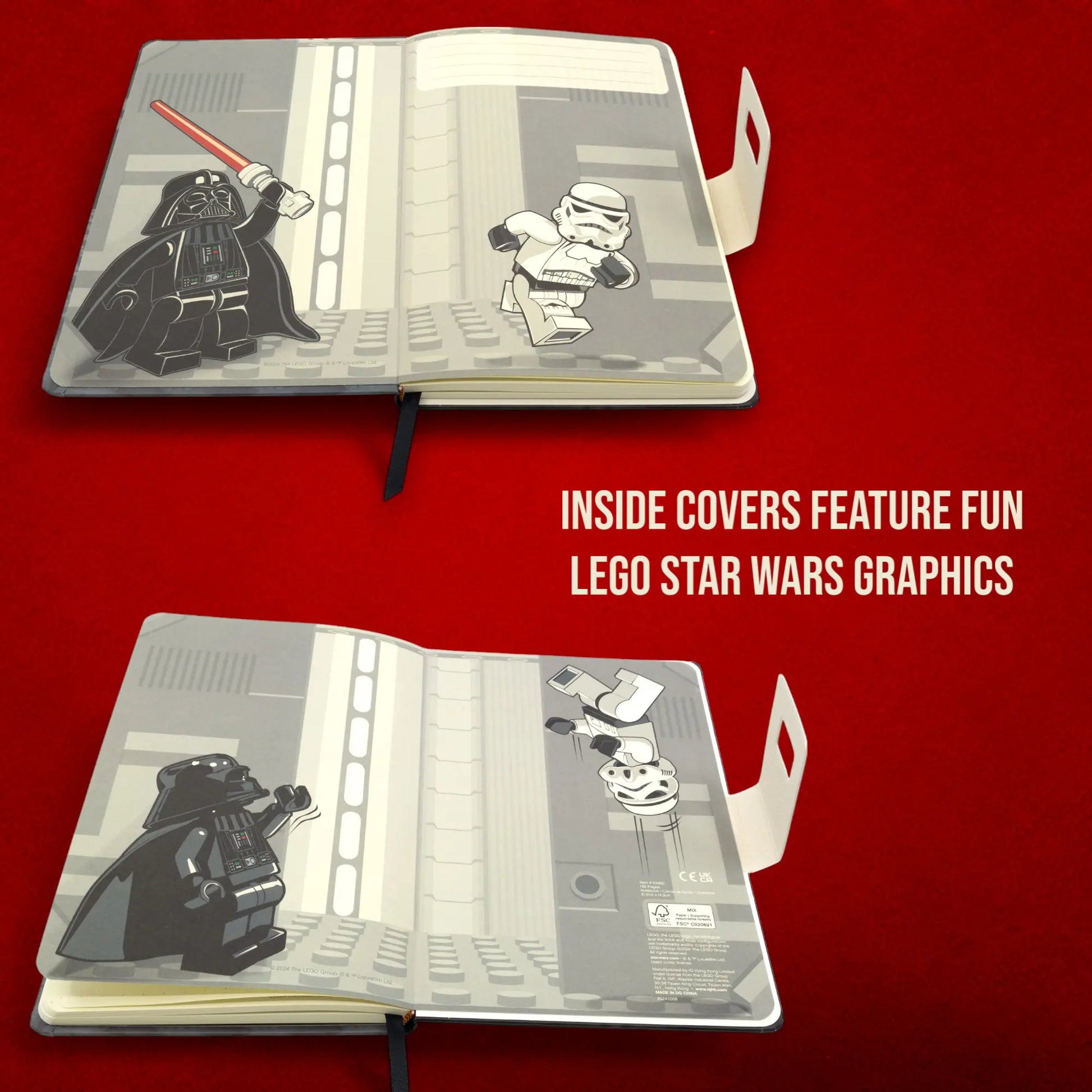 LEGO Star Wars Dotted Notebook with Lightsaber Gel Pen - Darth Vader (53492) IQ Hong Kong, Ltd.