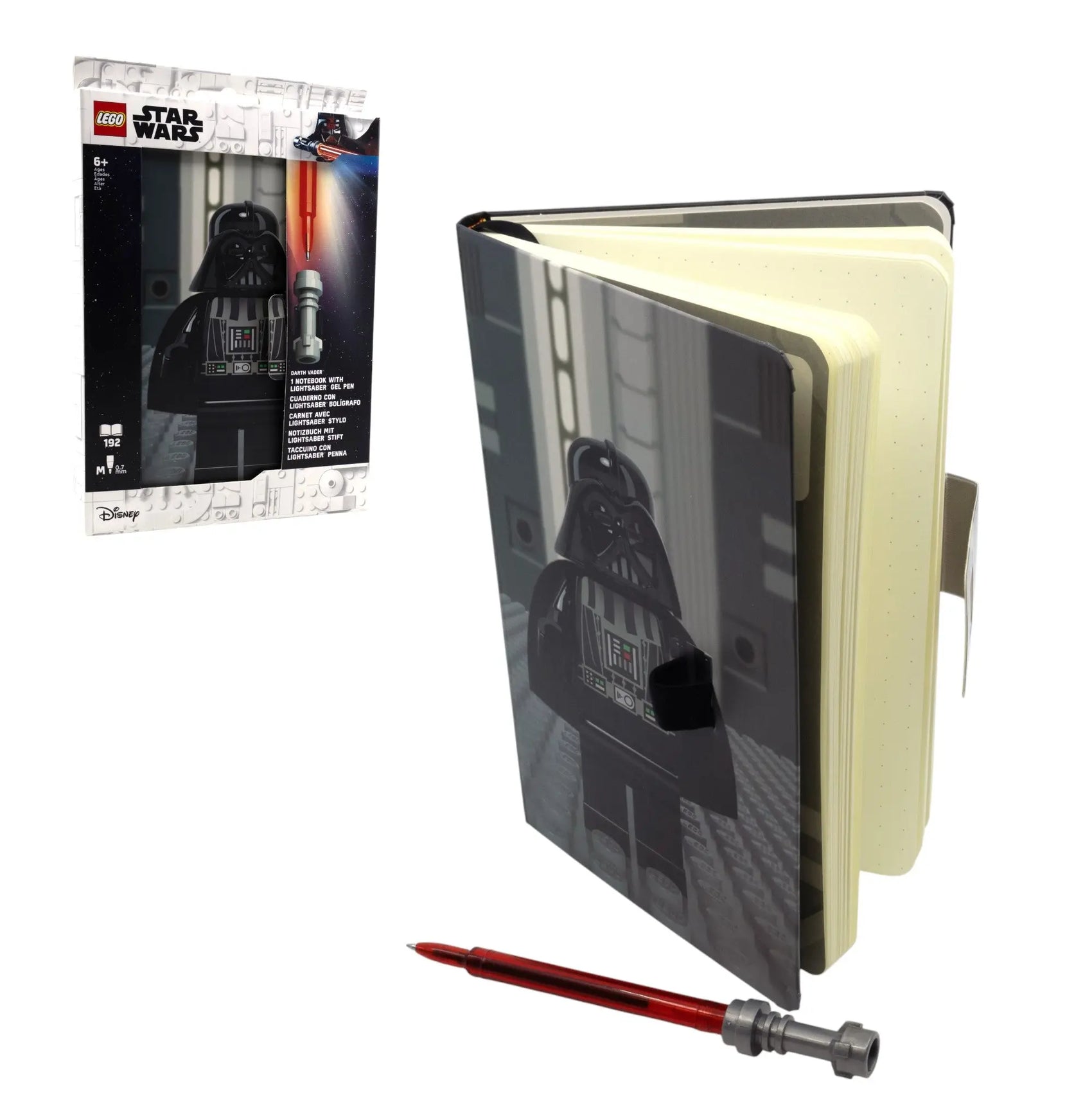 LEGO Star Wars Dotted Notebook with Lightsaber Gel Pen - Darth Vader (53492) IQ Hong Kong, Ltd.