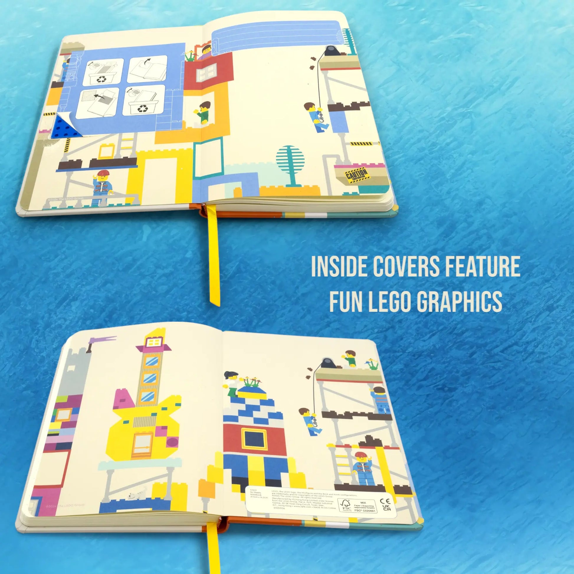 LEGO Stationery Thoughts Reclaim & Recycle Dotted Notebook with Gel Pen (53501) IQ Hong Kong, Ltd.