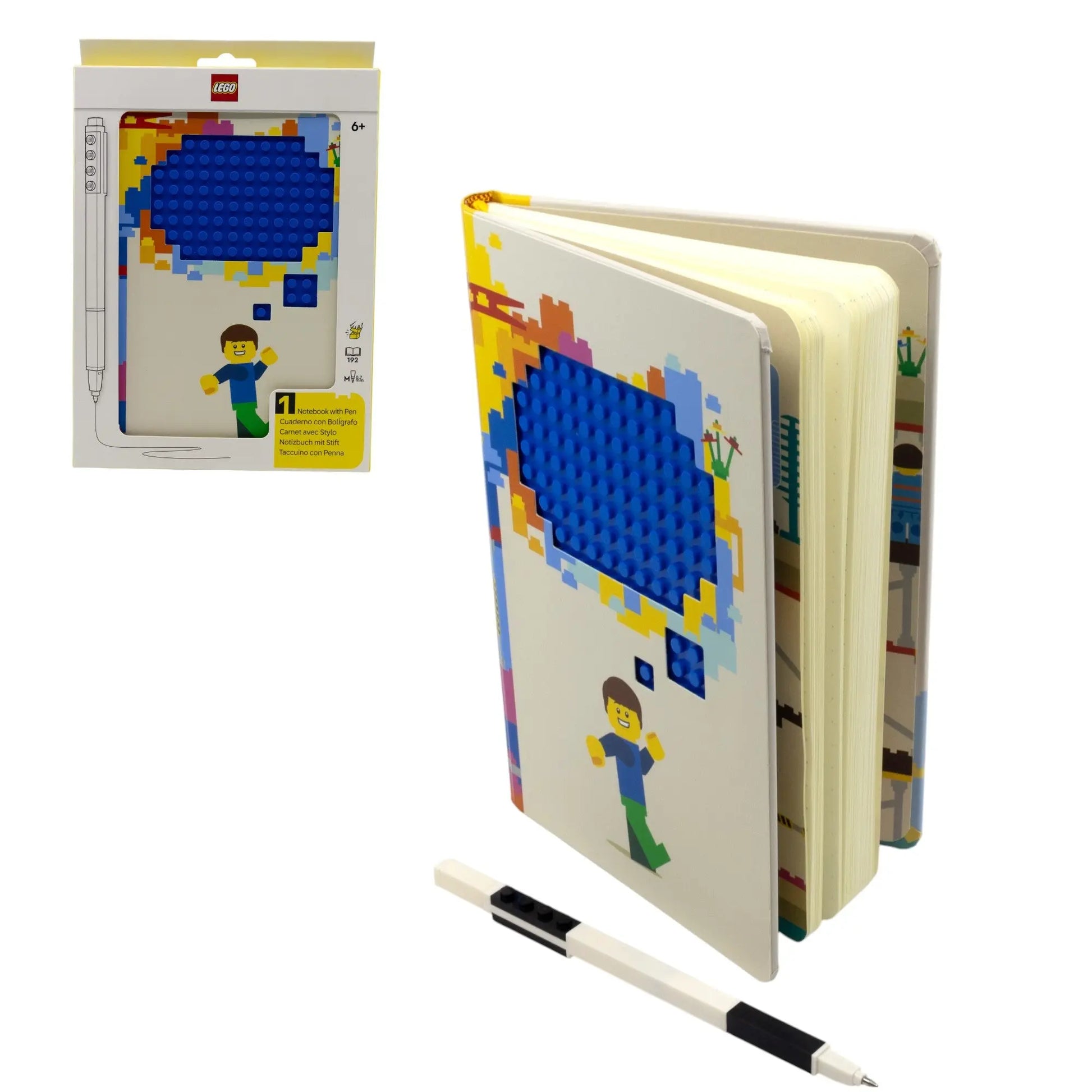 LEGO Stationery Thoughts Reclaim & Recycle Dotted Notebook with Gel Pen (53501) IQ Hong Kong, Ltd.