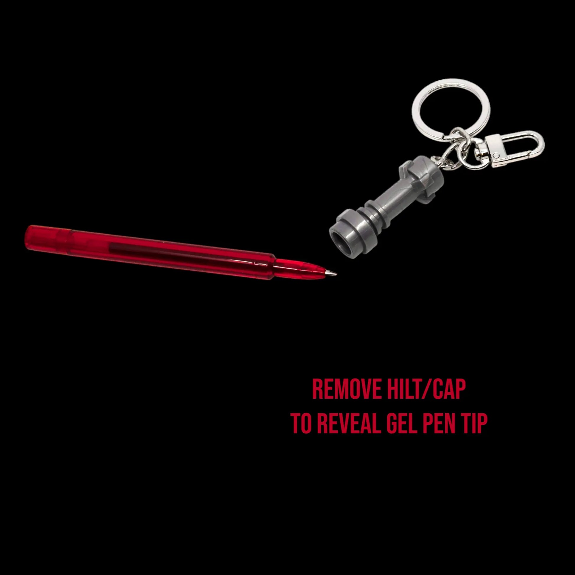 LEGO Star Wars Lightsber Gel Pen with Clip - Red (53509) IQ Hong Kong, Ltd.